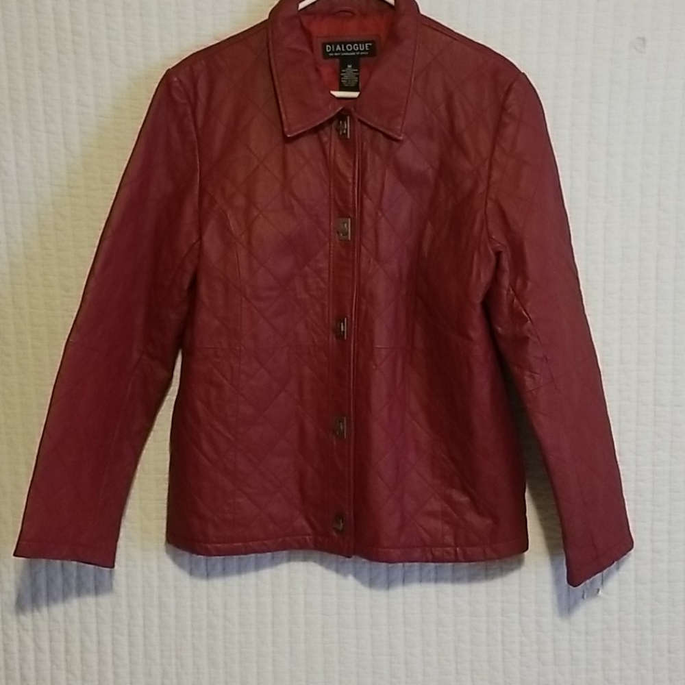 Leather jacket